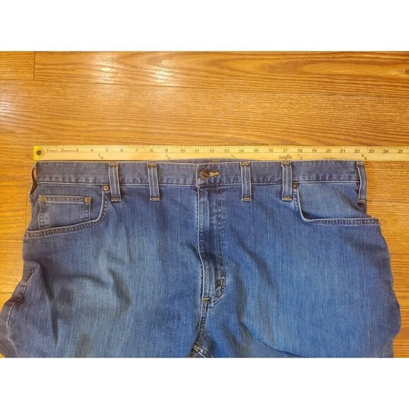 Carhartt Men's Jeans 44x30 Rugged Flex Relaxed Fit Blue Wash BD2804-M Casual EUC - Picture 7 of 13